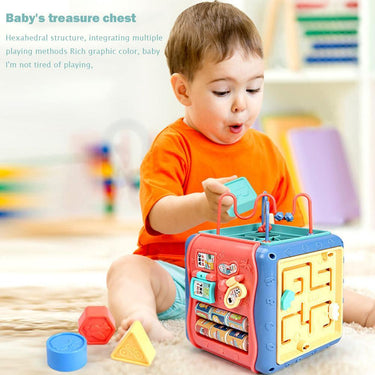 MindKiddo® Baby Hexahedron Educational Activity Cube